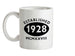 Established Roman Numerals Birthday 1928 Ceramic Mug