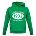 Established 1932 Roman Numerals unisex hoodie