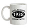 Established Roman Numerals Birthday 1938 Ceramic Mug