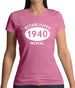 Established 1940 Roman Numerals Womens T-Shirt