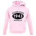 Established 1943 Roman Numerals unisex hoodie