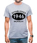 Established 1946 Roman Numerals Mens T-Shirt