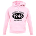 Established 1946 Roman Numerals unisex hoodie