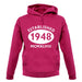 Established 1948 Roman Numerals unisex hoodie