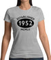 Established 1952 Roman Numerals Womens T-Shirt