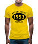 Established 1953 Roman Numerals Mens T-Shirt