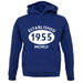Established 1955 Roman Numerals unisex hoodie