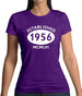 Established 1956 Roman Numerals Womens T-Shirt