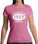 Established 1959 Roman Numerals Womens T-Shirt