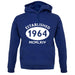 Established 1964 Roman Numerals unisex hoodie