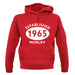 Established 1965 Roman Numerals unisex hoodie