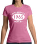 Established 1965 Roman Numerals Womens T-Shirt