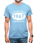 Established 1967 Roman Numerals Mens T-Shirt