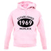 Established 1969 Roman Numerals unisex hoodie