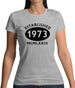 Established 1973 Roman Numerals Womens T-Shirt
