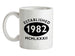 Established Roman Numerals Birthday 1982 Ceramic Mug