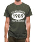 Established 1989 Roman Numerals Mens T-Shirt