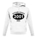 Established 2001 Roman Numerals unisex hoodie