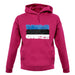 Estonia Grunge Style Flag unisex hoodie