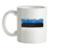 Estonia Grunge Style Flag Ceramic Mug