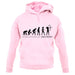 Evolution Of Woman Archery unisex hoodie