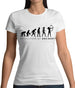 Evolution Of Woman Archery Womens T-Shirt