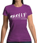 Evolution Of Woman Archery Womens T-Shirt