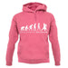 Evolution Of Woman Ballroom Dancer unisex hoodie