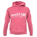 Evolution Of Woman Bay Window unisex hoodie