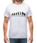 Evolution Of Woman Beekeeper Mens T-Shirt