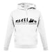 Evolution Of Woman Cruiser unisex hoodie