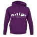 Evolution Of Woman Cruiser unisex hoodie