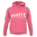 Evolution Of Woman Electrician unisex hoodie