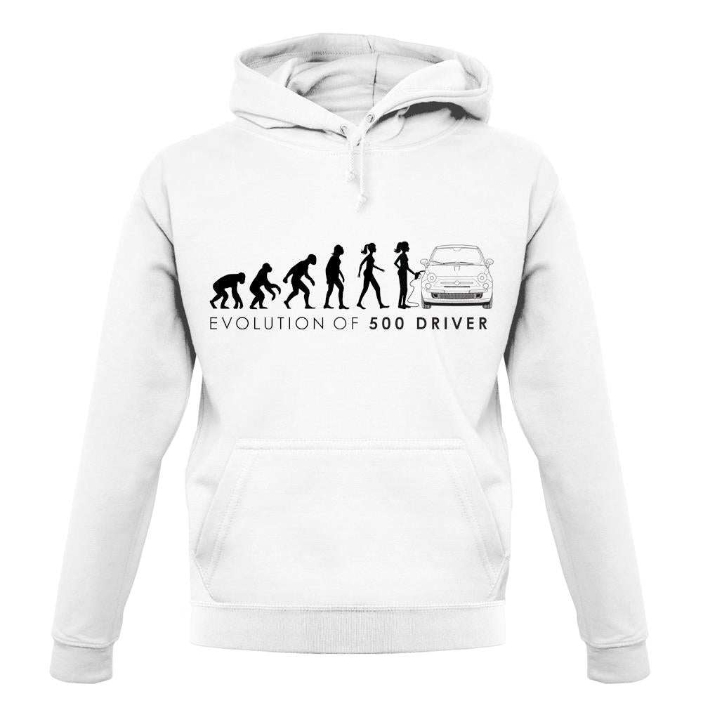 Evolution Of Woman 500 unisex hoodie