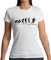 Evolution Of Woman Firefighter Womens T-Shirt