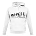 Evolution Of Woman Gardener unisex hoodie