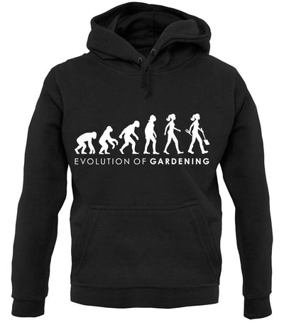 Evolution Of Woman Gardener unisex hoodie