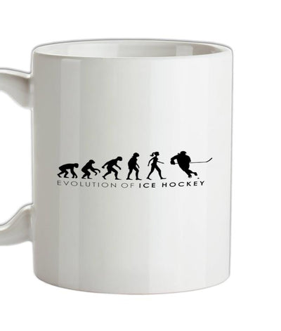 Evolution of Woman - Ice Hockey Ceramic Mug