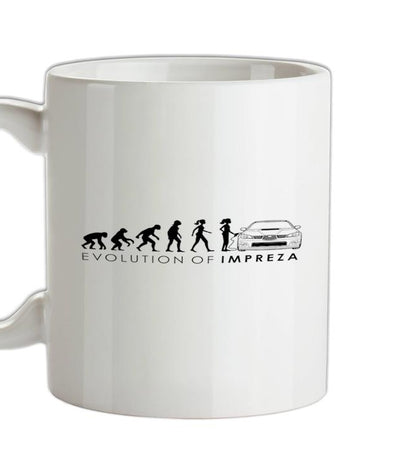 Evolution of Woman - Impreza Ceramic Mug