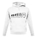 Evolution Of Woman Jk unisex hoodie