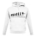 Evolution Of Woman Kickboxing unisex hoodie