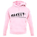 Evolution Of Woman Kickboxing unisex hoodie