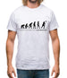 Evolution Of Woman Lacrosse Mens T-Shirt