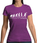 Evolution Of Woman Lacrosse Womens T-Shirt