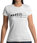 Evolution Of Woman Mk1 Golf Womens T-Shirt