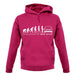 Evolution Of Woman Mk4 Golf unisex hoodie