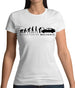 Evolution Of Woman Mechanic Womens T-Shirt