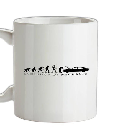 Evolution of Woman - Mechanic Ceramic Mug