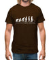 Evolution Of Woman Metal Detecting Mens T-Shirt