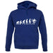 Evolution Of Man Cyclo-Cross unisex hoodie